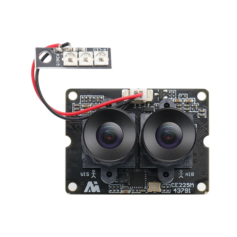 UVC Ov2710 CMOS Sensor 0.5lux Low Illumination 1080P USB Dual Lens Camera Module for 3D Measurement